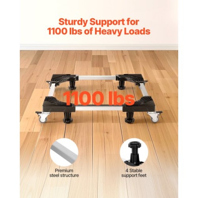 VEVOR Ρυθμιζόμενη Βάση Ψυγείου 1100 lb 27.5-35.4 Inch JJBYTCSJSLG2YEKPTV0