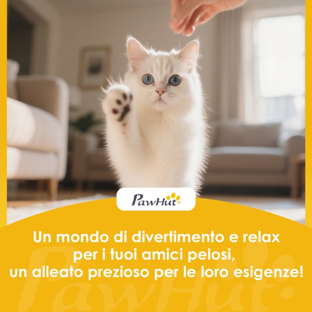 PawHut Δέντρο Αναρρίχησης Γατών με Πλατφόρμα και Σπιτάκι, από Ξύλο,...