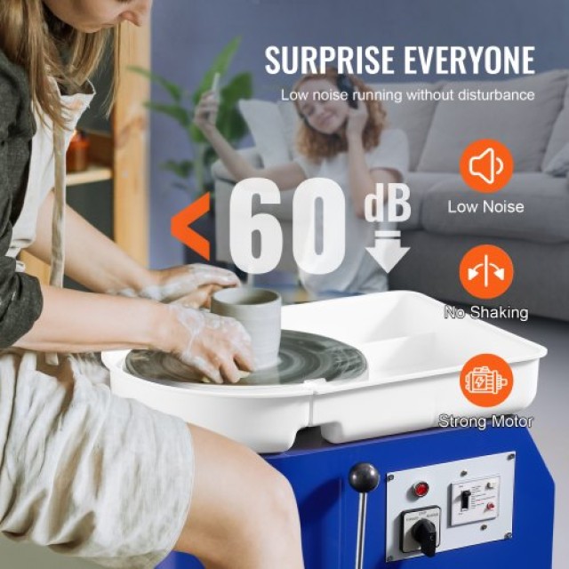 Κεραμικός Τροχός VEVOR 11 με Πεντάλ 350W  XSLPJSDJTLS354E9IV2