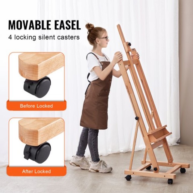 VEVOR  Καβαλέτο H-Frame για Καμβά έως 48 από Οξιά  ZJSHJ120140CKPMNZV0