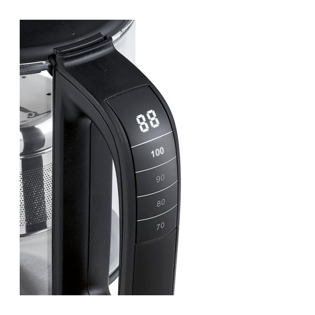 Βραστήρας & Παρασκευαστής Τσαγιού 2-σε-1 500ml 1100W Ασημί  PC-TK11...