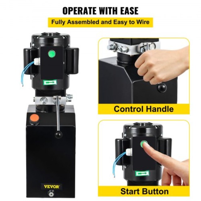 VEVOR 14L Υδραυλική Αντλία Αυτοκινήτου 1HP για Ανυψωτήρα Αυτοκινήτων  14LCZYYBHSYX00001V7