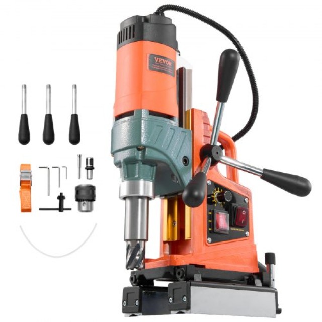 VEVOR Μαγνητική Δράπανο Πίεσης 1400 W, Ρυθμιζόμενη Ταχύτητα 0-850 R...
