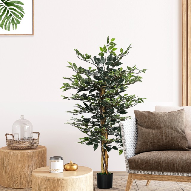 Τεχνητό Φυτό Φίκος 130 cm HOMCOM 830-667V00DG