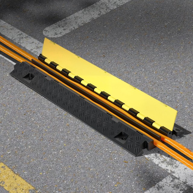 VEVOR Ανθεκτική Ράμπα Προστασίας Καλωδίων, Διπλός Δίαυλος 31 x 28 m... VEVOR Ανθεκτική Ράμπα Προστασίας Καλωδίων, Διπλός Δίαυλος 31 x 28 m...