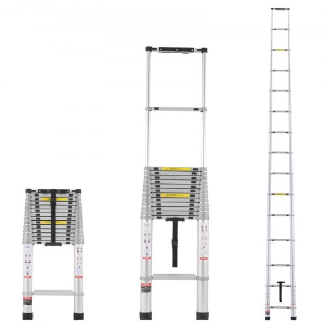 VEVOR Teleskopleiter 20.3FT Multi Buckle 419 LBS SSLTQLHJK20391AG9V0