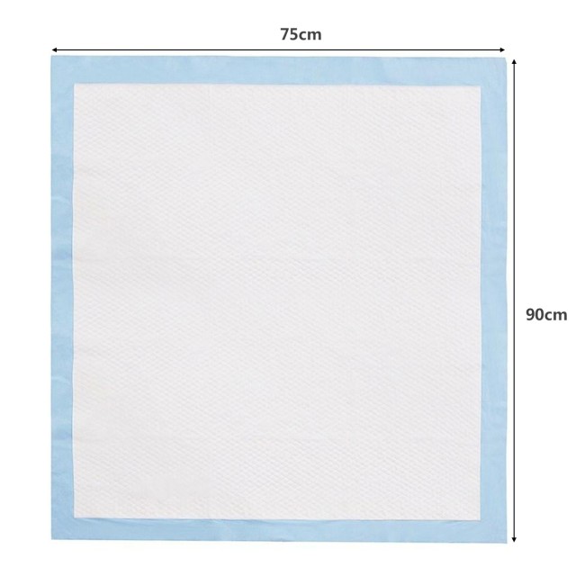 Costway Υποστρώματα Εκπαίδευσης Κουταβιών 75 x 90 cm - Συσκευασία 1...