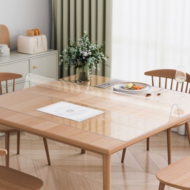 Διαφανές Προστατευτικό Τραπεζιού VEVOR PVC 48x48 εκ. 1.5mm  ZFXPVCZB48X40K46AV0