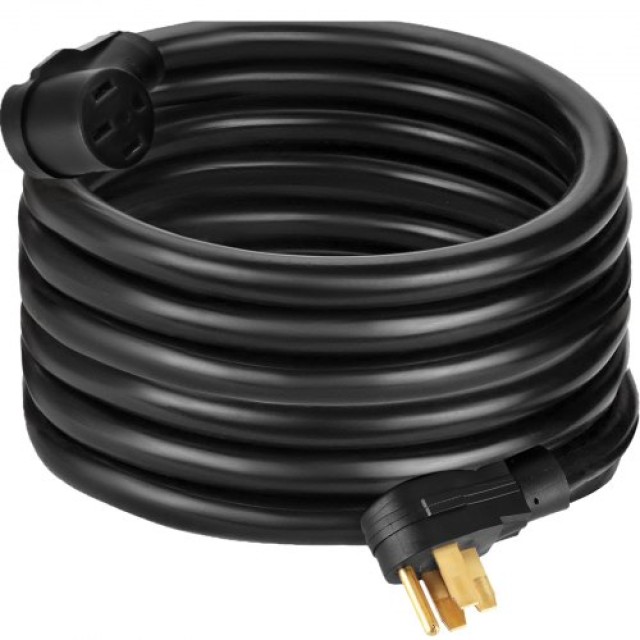 50FT 8AWG/4C Καλώδιο Ρεύματος Τροχόσπιτου/Φορτηγού  50CRVDYX0000000...