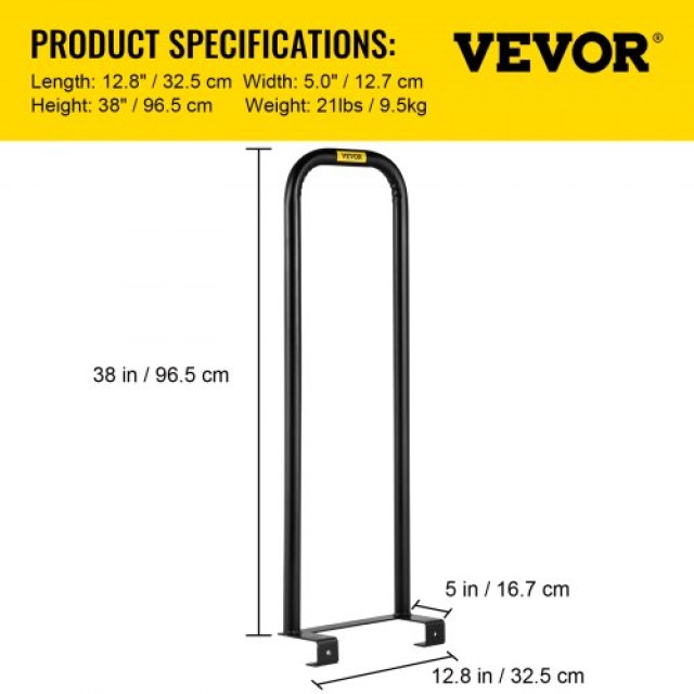 VEVOR  Μετατροπέας Dolly 13x38 Χάλυβας 250LBS Καροτσάκι Μεταφοράς Πάνελ TCPBCFS965X320001V0