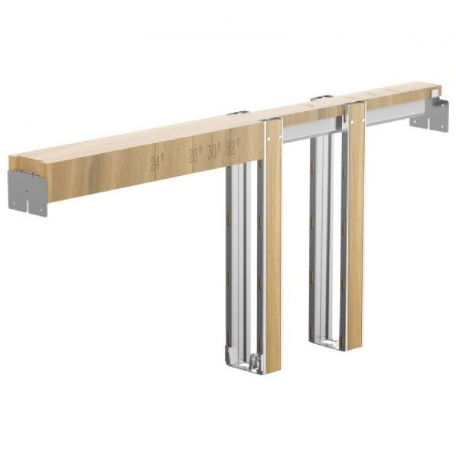 VEVOR Κιτ Πόρτας Τσέπης για Πόρτες Πλάτους 610-762mm και Ύψους 2032...