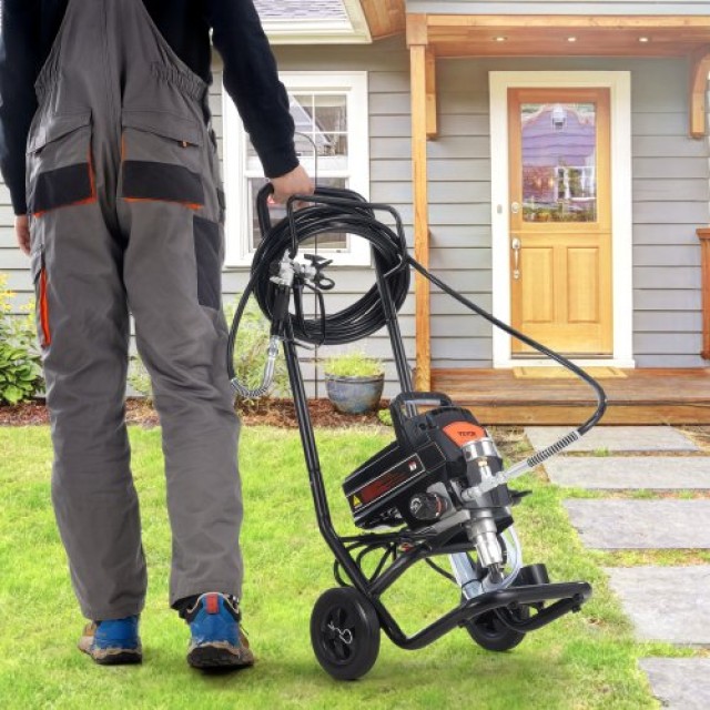 VEVOR Ηλεκτρικό Πιστόλι Βαφής 950W 3000PSI με Καρότσι για Εσωτερικούς & Εξωτερικούς Χώρους  ZSSGYWQPTJLSXA6A7V2