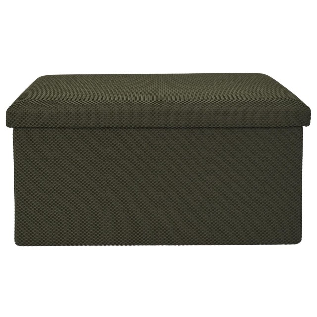 Home Deco Factory Πτυσσόμενος Αποθηκευτικός Κύβος ATOME Kaki 77 x 3...