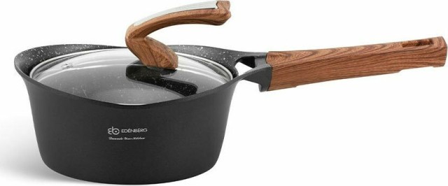 Edenberg Σετ αντικολλητικά μαγειρικά σκεύη 15 τμχ σε μαύρο χρώμα, α... Edenberg Σετ αντικολλητικά μαγειρικά σκεύη 15 τμχ σε μαύρο χρώμα, α...