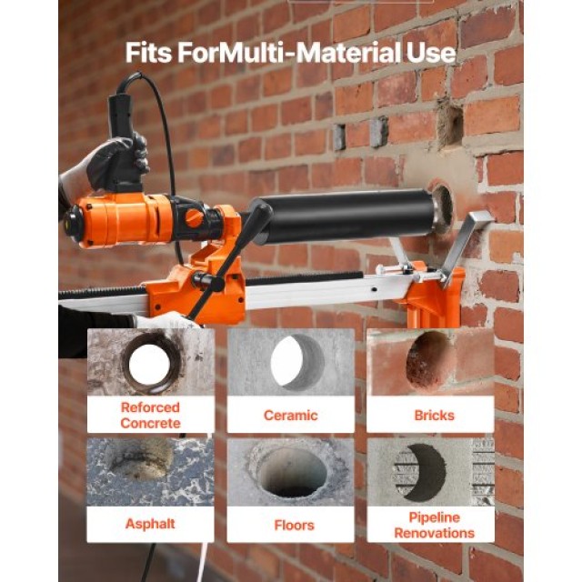 VEVOR Φορητό και Σταθερό Δράπανο Διαμαντοκοπής για Σκυρόδεμα - 8 ιν... VEVOR Φορητό και Σταθερό Δράπανο Διαμαντοκοπής για Σκυρόδεμα - 8 ιν...