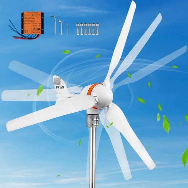 VEVOR Γεννήτρια Ανεμοστρόβιλου 400W 12V/AC με MPPT Ελεγκτή 3 Πτερύγια  YFLFDJKZQS7-3RZTKV0