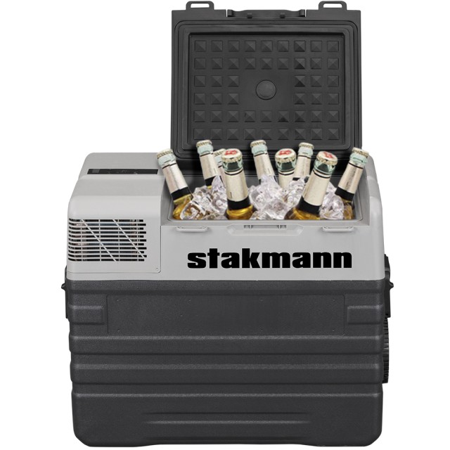 STAKMANN  Ψυγείο για Αυτοκίνητο Σκάφος Τροχόσπιτο 12V και 220V με Συμπιεστή AC/DC Φορητό 52L  02839124
