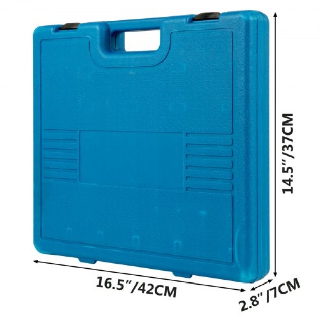 Σετ Καρυδάκια VEVOR 1/2 43 Τεμ., 6-γωνικά, 9-30mm (Κανονικά/Βαθιά)  CJTT43PC12INZJ001V0