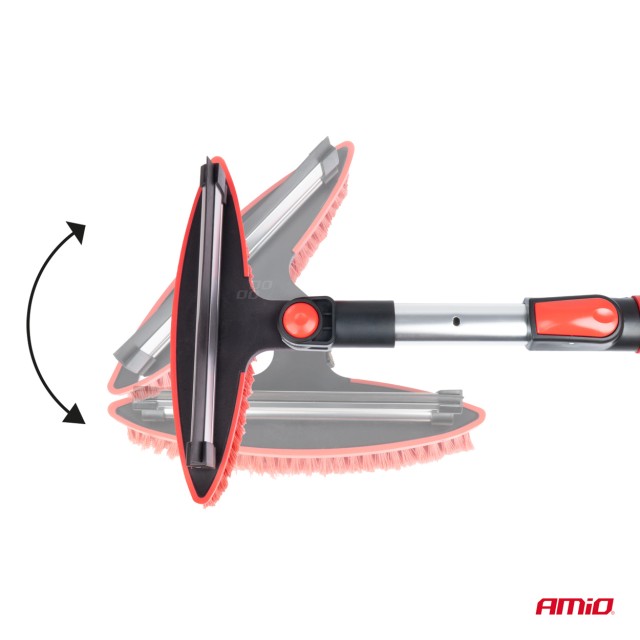 AMIO Tηλεσκοπική Bούρτσα Xιονιού με Aποξεστή πάγου98-134 cm 04147 AMIO Tηλεσκοπική Bούρτσα Xιονιού με Aποξεστή πάγου98-134 cm 04147
