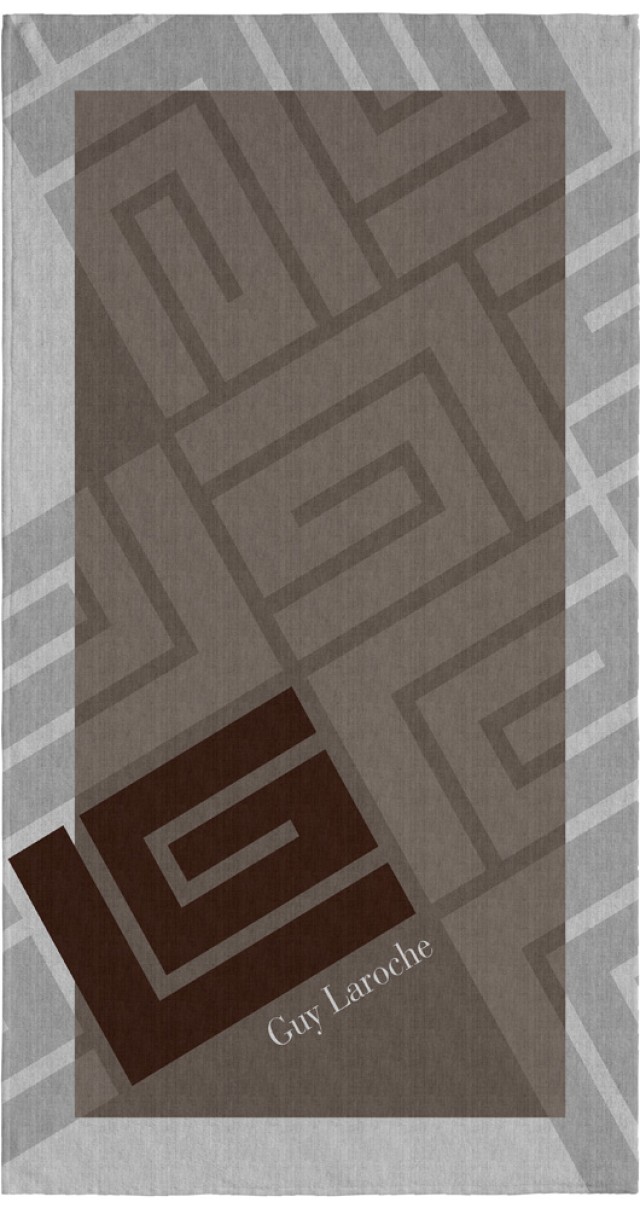 Guy Laroche Πετσέτα Θαλάσσης Velour Printed 2502/03 100x175- 113003...