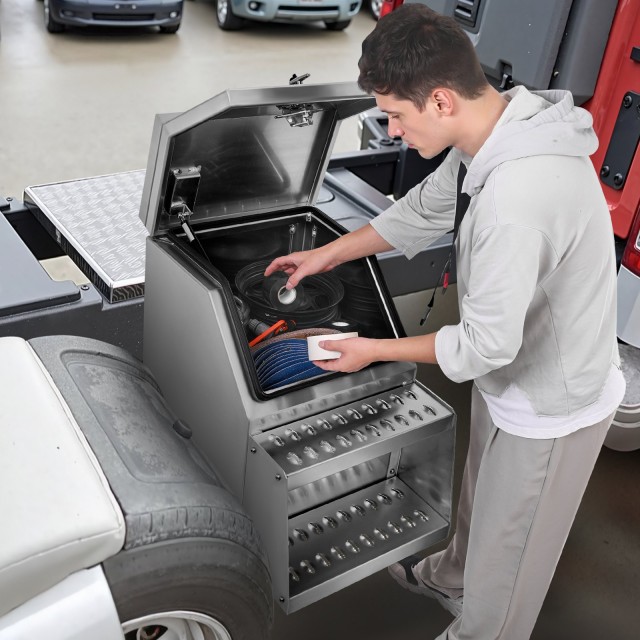 VEVOR Κουτί Εργαλείων για Ημιφορτηγά 457 x 695 x 645 mm Αλουμινίου ...