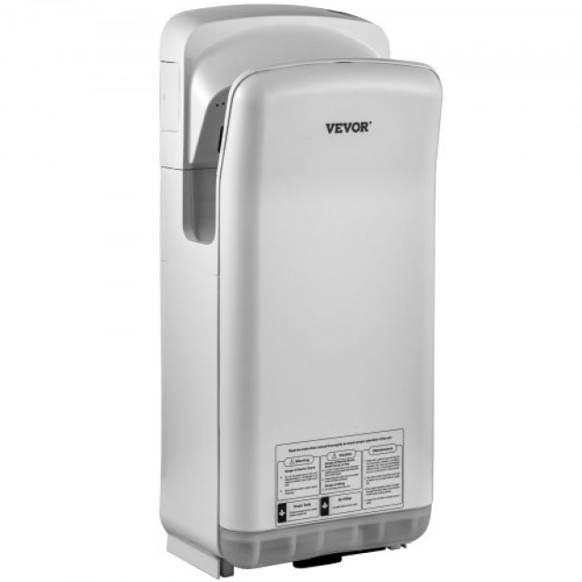 VEVOR Ταχυστεγνωτήρας Χεριών με Φίλτρο HEPA, 2000W 220V, Ασημί  GSJLSGSPQSYS-U5PEV2