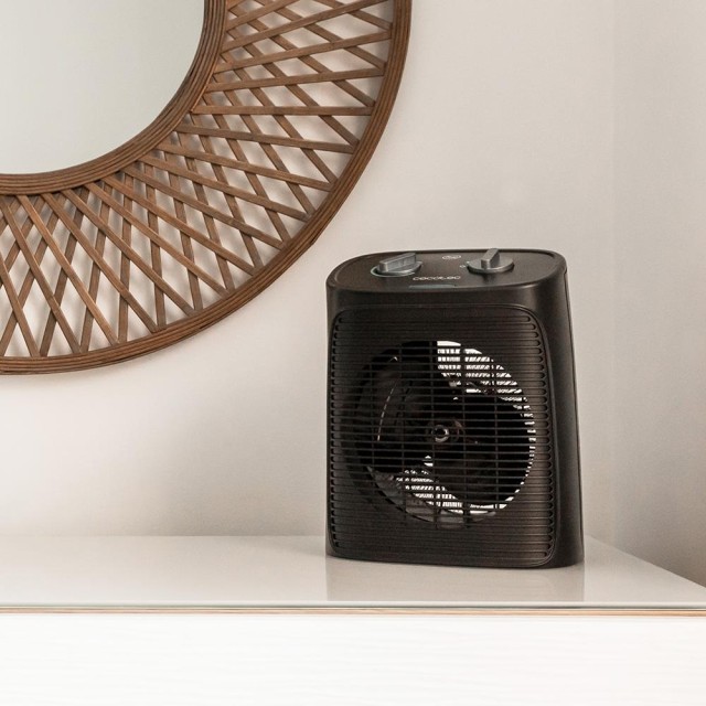 CECOTEC  Θερμοανεμιστήρας ReadyWarm 2050 Max Force Black με 2000 W και 3 Λειτουργίες  CEC-08253