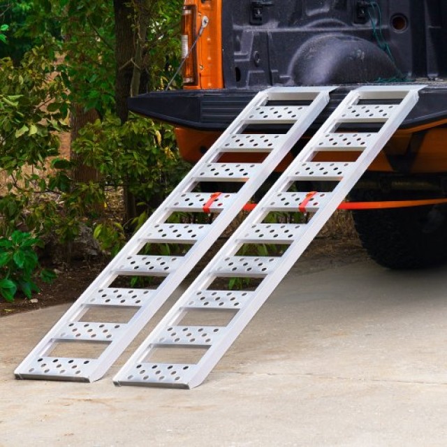 Ράμπες Αλουμινίου VEVOR, 1250lbs, 78x12, Σετ 2τμχ  ZZZ12502781222T17V0