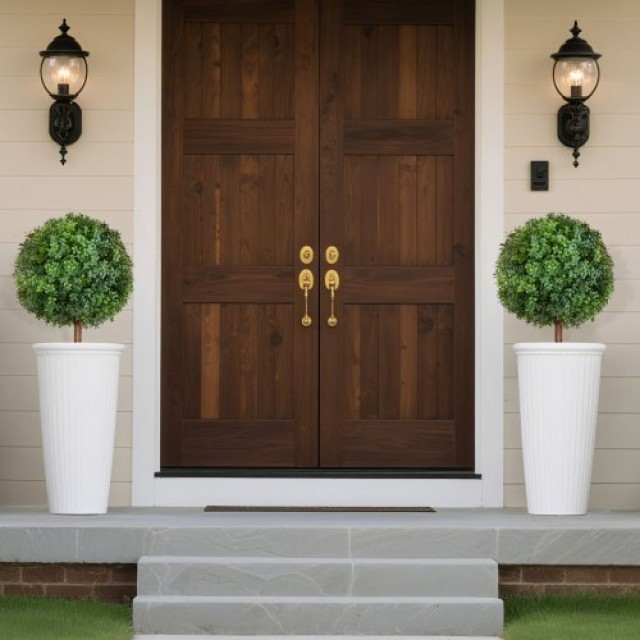 VEVOR Τεχνητοί Δενδρύλλιοι Μποξούκζ Γλάστρας, 27 ιντσών, 2 τεμάχια ... VEVOR Τεχνητοί Δενδρύλλιοι Μποξούκζ Γλάστρας, 27 ιντσών, 2 τεμάχια ...