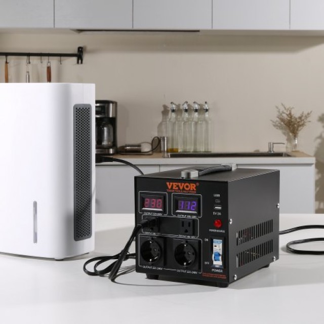 Μετασχηματιστής Τάσης VEVOR 2000W, Βαρέως Τύπου, CE Certified  DYZH...