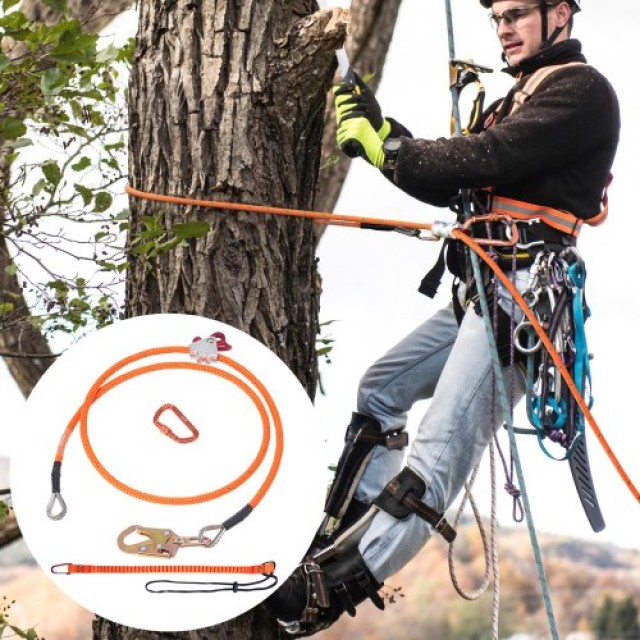 VEVOR Μηχανισμός Προστασίας Πτώσης 16mm με Χαλύβδινο Πυρήνα, Μήκους...
