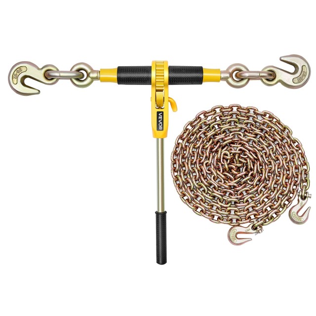 VEVOR Δεσμευτής Αλυσίδας Ράτσετ G80 για Μεταφορά DLTJLLJQ4PCSLEUKA0... VEVOR Δεσμευτής Αλυσίδας Ράτσετ G80 για Μεταφορά DLTJLLJQ4PCSLEUKA0...