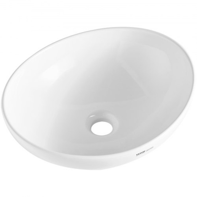Μοντέρνος Κεραμικός Νιπτήρας VEVOR 16x13.4 Λευκός  TMSCTCTYX405209VCV0