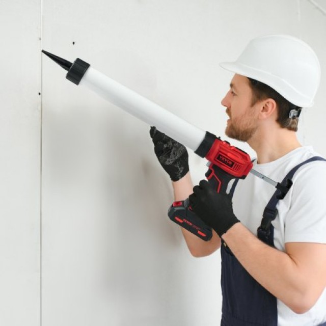 VEVOR 20V Ασύρματο Ηλεκτρικό Πιστόλι Σιλικόνης 600ml με 4 Ταχύτητες  DDTFQ20ASLDX72S5WV2