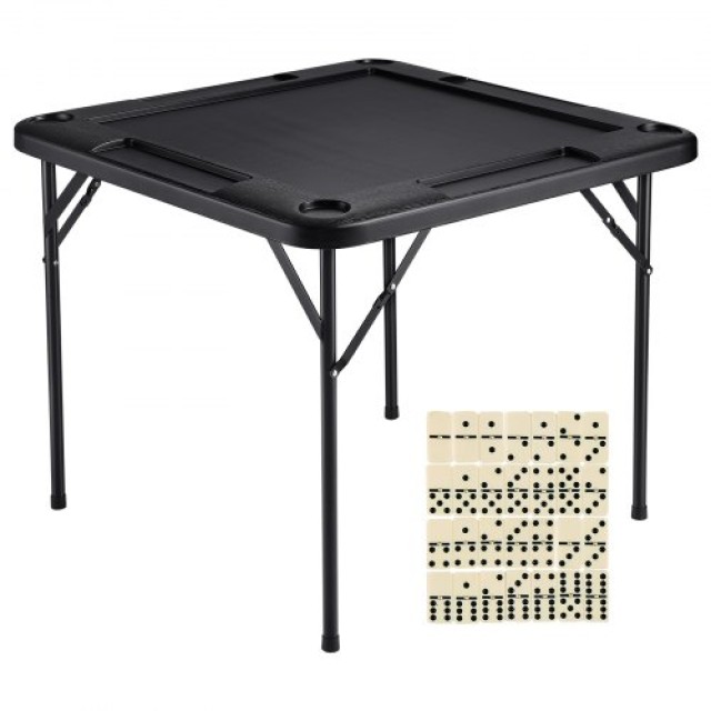 Τραπέζι Mahjong VEVOR, Τετράγωνο Πτυσσόμενο Τραπέζι για 4 Παίκτες μ...