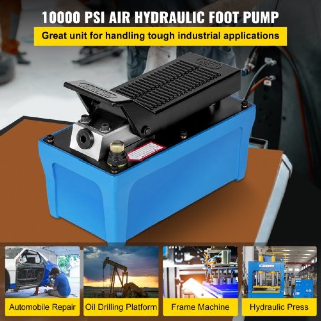 VEVOR Αντλία Αέρος Υδραυλική 10,000 PSI Μεταλλική Κατασκευή  BTQBTY...