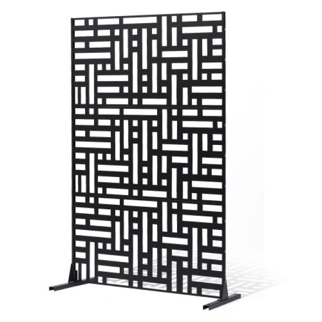 VEVOR Μεταλλικό Μαύρο Πάνελ Ιδιωτικότητας 47 x 76 Εξωτερικού Χώρου DLSHWYSPMJS7CV2AZV0
