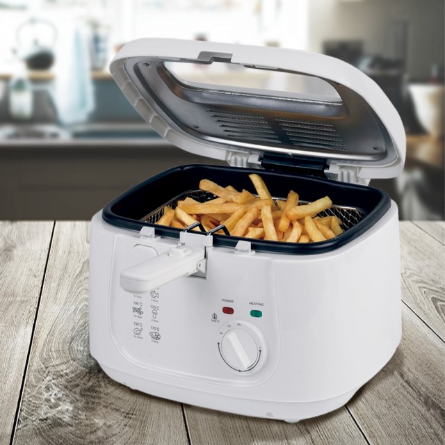 Φριτέζα Αέρος - AirFryer 2,5lt 1800W Λεύκο BN3302 GEM