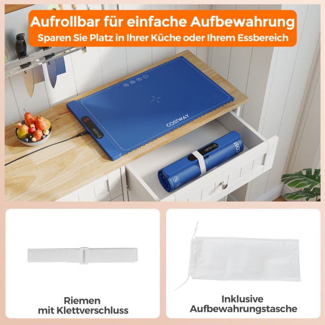 Costway Ηλεκτρικό Θερμαινόμενο Σιλικόνης για Τρόφιμα με 6 Ρυθμίσεις... Costway Ηλεκτρικό Θερμαινόμενο Σιλικόνης για Τρόφιμα με 6 Ρυθμίσεις...