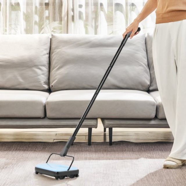 VEVOR Χειροκίνητη Σκούπα Χαλιών 170mm Μπλε GSQSQBDDBDDSY8CF2001V0