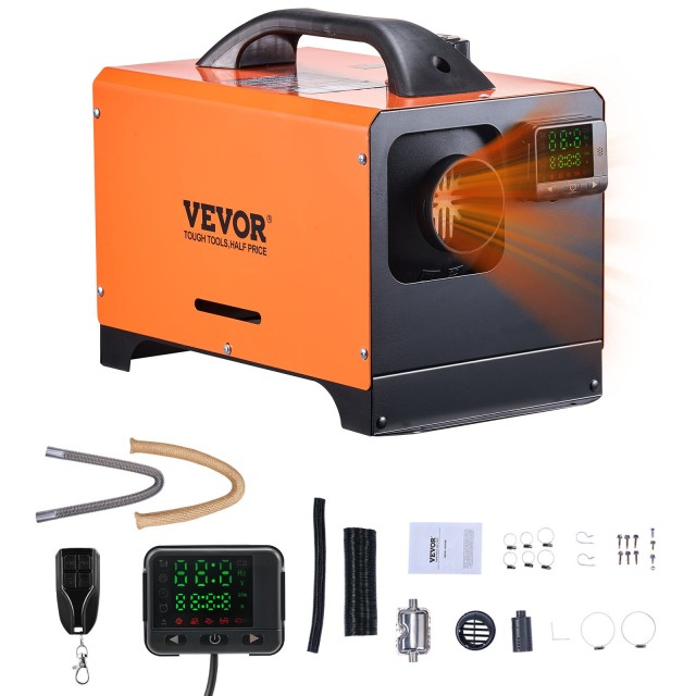 VEVOR Φορητός Θερμαντήρας Diesel 8 kW με Ψηφιακή Οθόνη VEVOR ZCJRQD...