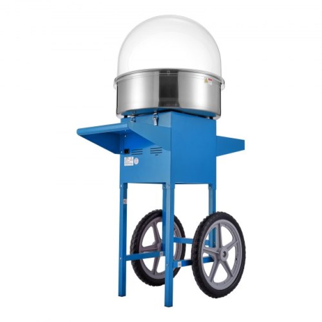 Μηχανή Μαλλιού της Γριάς VEVOR με Καρότσι, 1000W, Μπλε  HCMHTJLSHGZM4X6UAV2