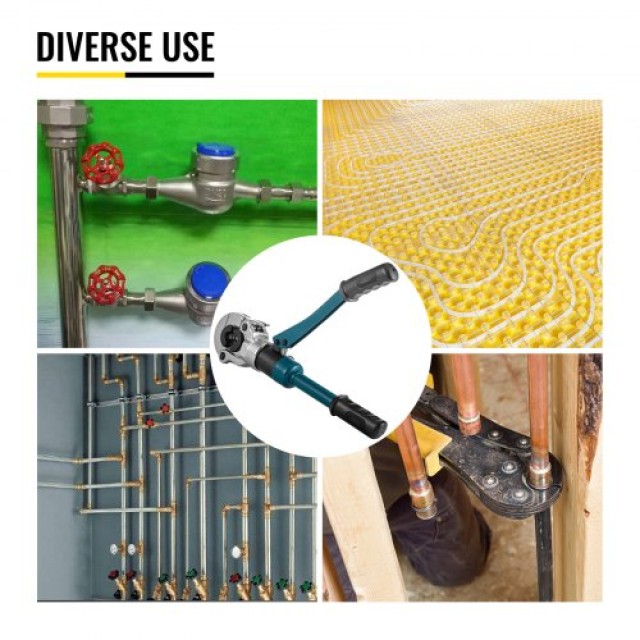 Υδραυλική Πρέσα Σωλήνων VEVOR TH 16-32mm με Σιαγόνες 12T  YGQ16-32000000001V0