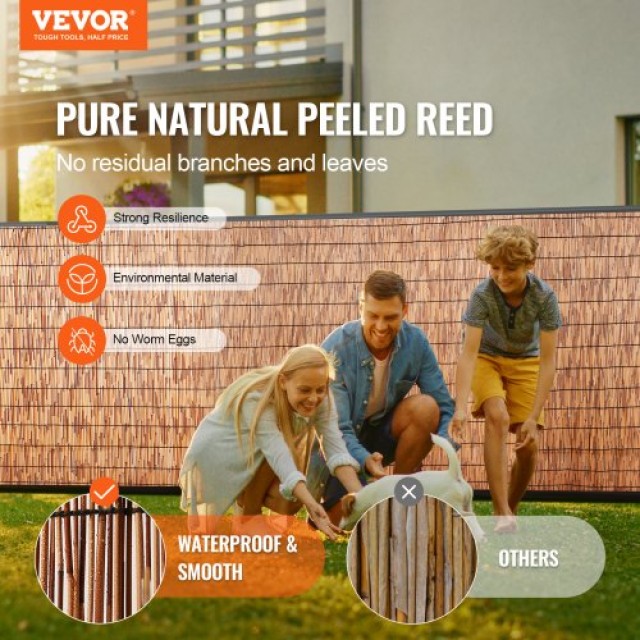 Σετ 2 Καλαμωτές VEVOR για Ιδιωτικότητα 5m x 1.2m  LWWL2JT164FTHUJI5V0