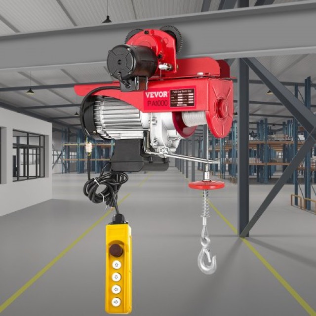 Ηλεκτρικός Βιντζιρέλος με Τρόλεϊ VEVOR 1000KG  DDHL1000KGXCZH001V2