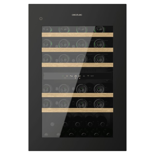 Cecotec Συντηρητής Κρασιών Bolero GrandSommelier Duo 57000 Touch Bl...