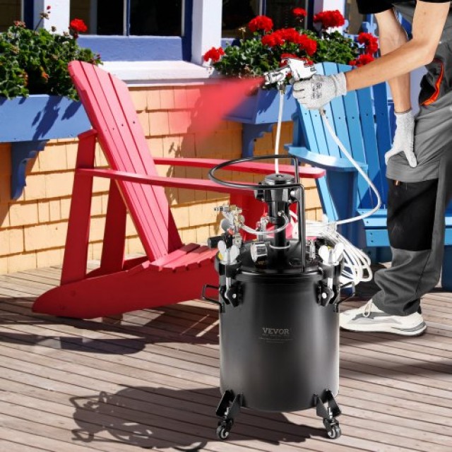 Δοχείο Βαφής VEVOR 30L με Αυτόματη Ανάδευση 70 psi  PQYLGZDXOX30CRY2SV0