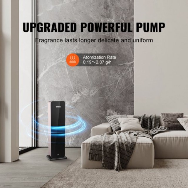VEVOR Μηχανή Αρωμάτων 950ml Bluetooth Ψυχρού Αέρα 3000τ.φ. Χωρίς Νε...