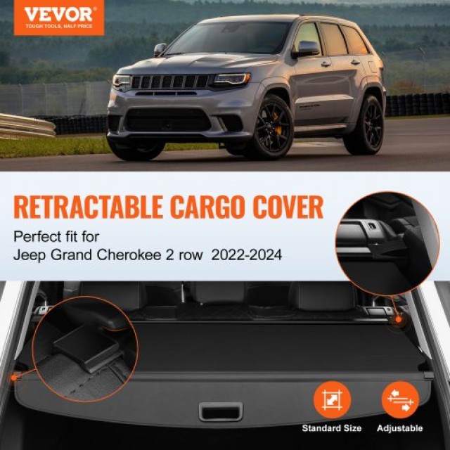Κάλυμμα Αποσκευών VEVOR για Jeep Grand Cherokee 2 Θέσεων 2022-2024  YCKSSSHCGYCK7IFY2V0