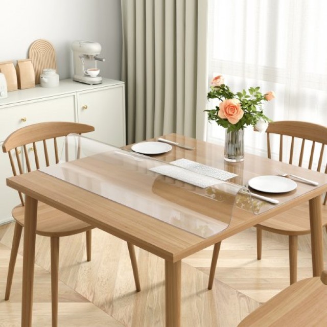 Διαφανές Προστατευτικό Τραπεζιού VEVOR, 12x12, 1.5mm PVC, Αδιάβροχο  ZFXZBYCTMSPVCXGPMV0
